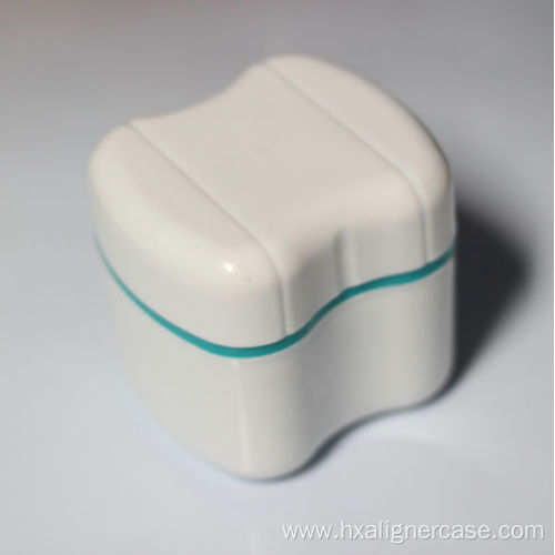 Frosted surface dental retainer case orthodontic box